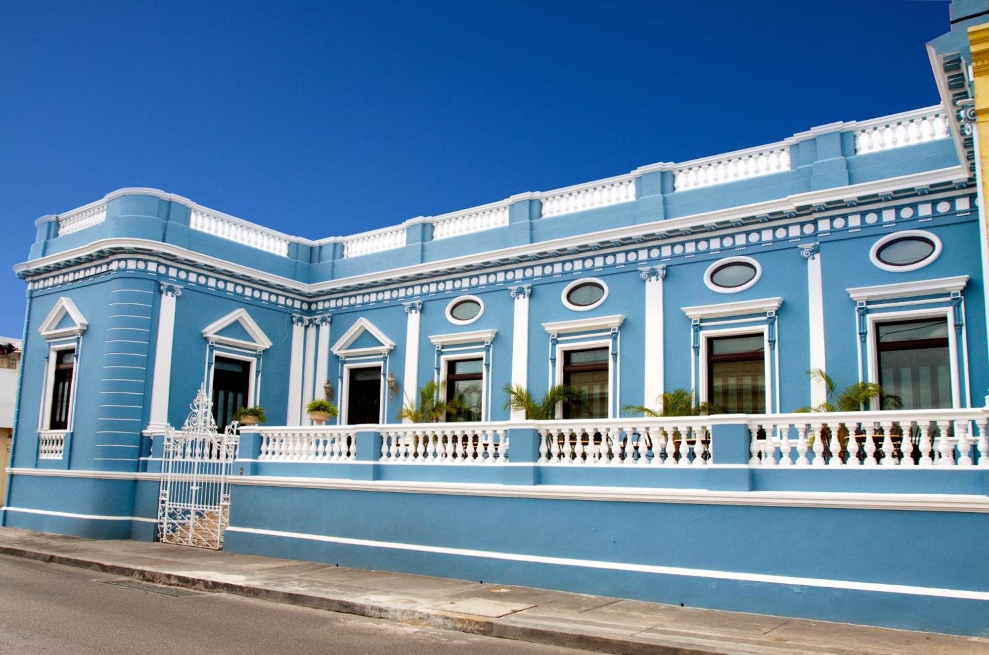 Casa Azul Monumento Historico Hotel Merida Luaran gambar